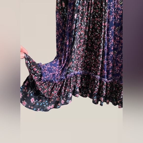 Free People Lost In You Floral Printed Tunic - Picture 8 of 9